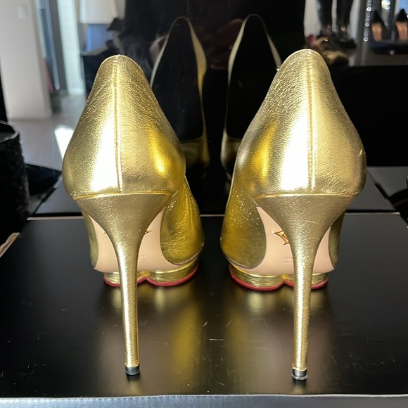 Charlotte Olympia leather pumps - Picture 4 of 6